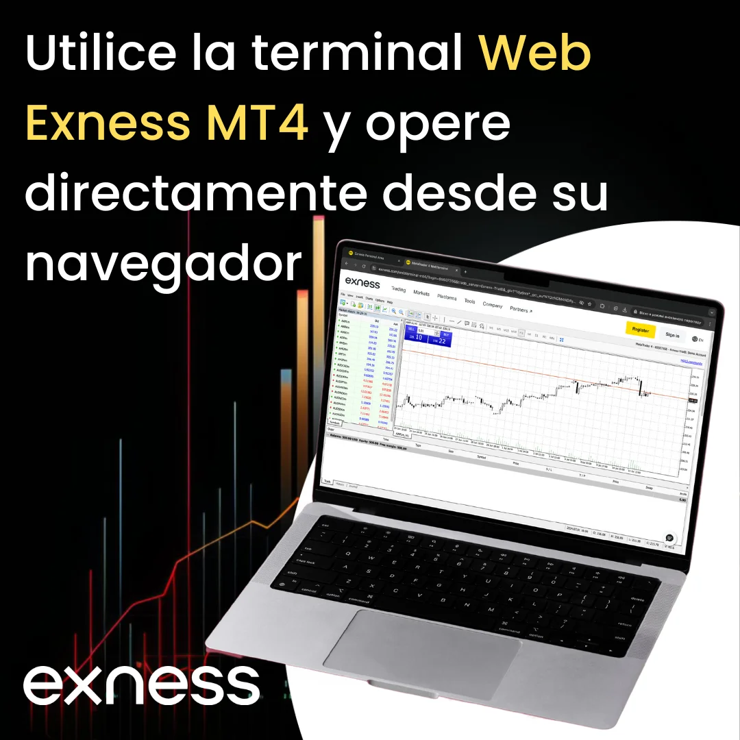 Comercio web Exness MetaTrader 4 en el navegador